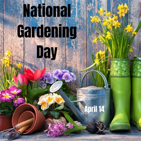 NATIONAL GARDENING DAY 